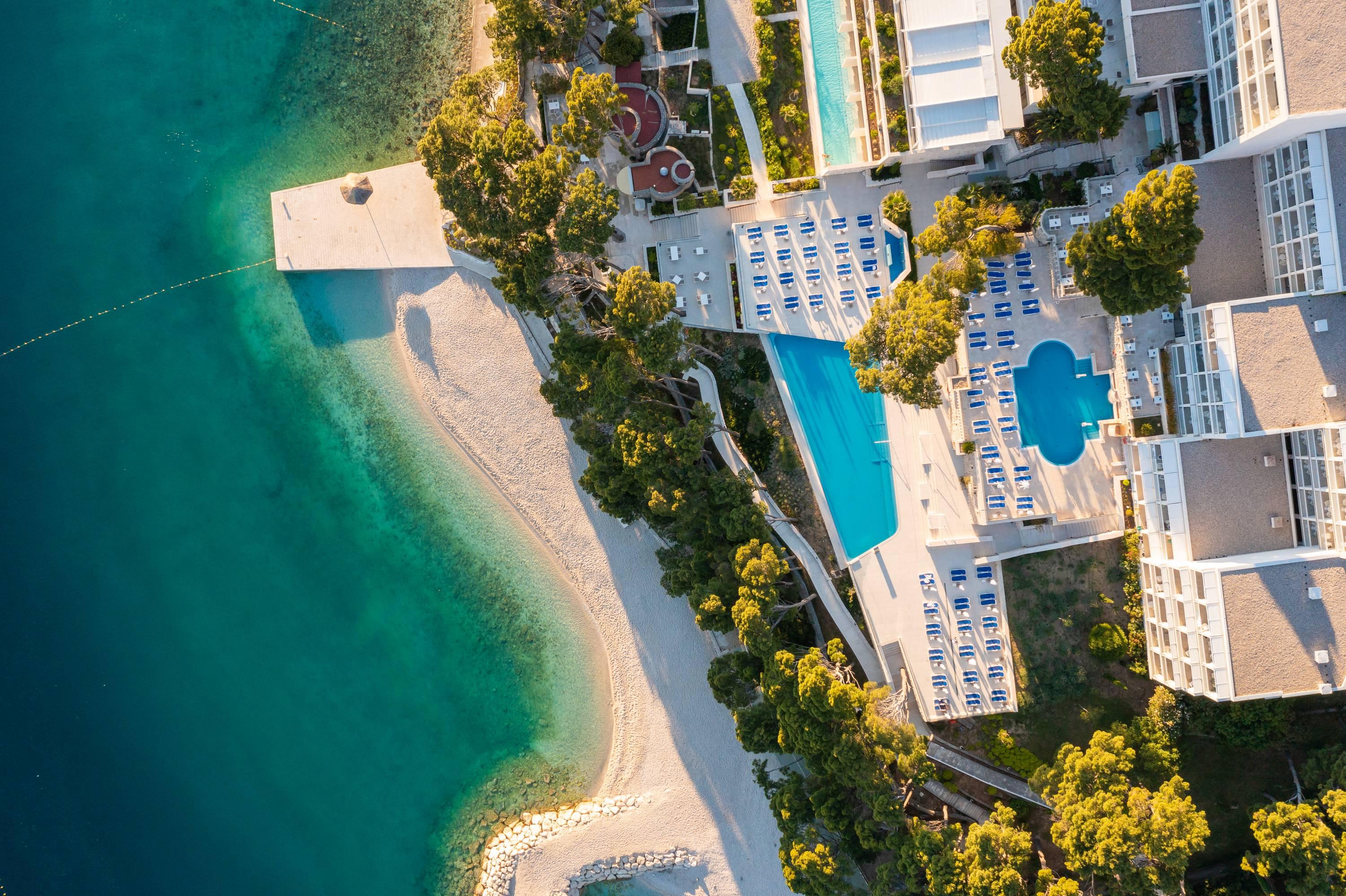 Hotel Bluesun Mala Berulia Brela Esterno foto