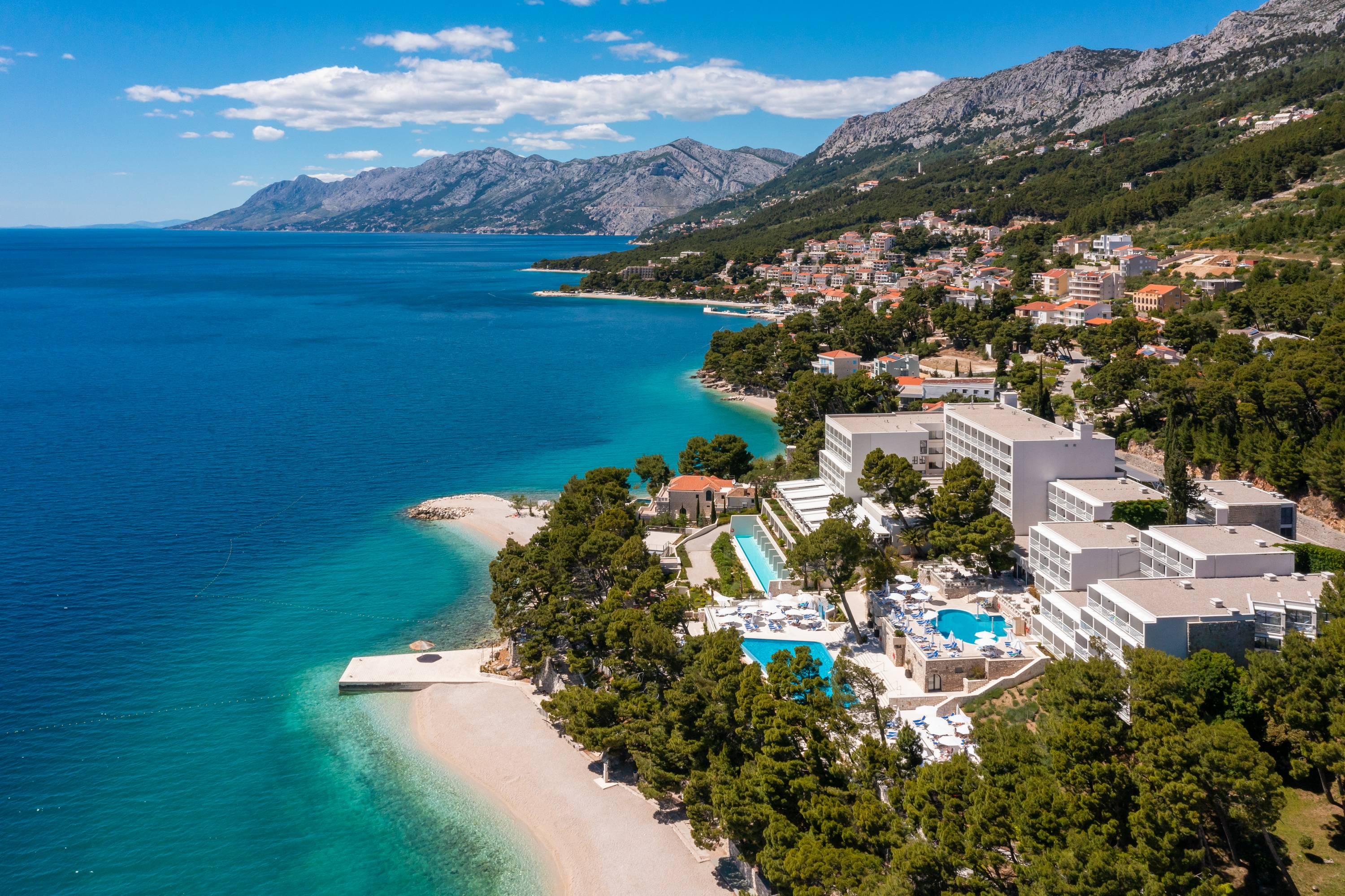 Hotel Bluesun Mala Berulia Brela Esterno foto