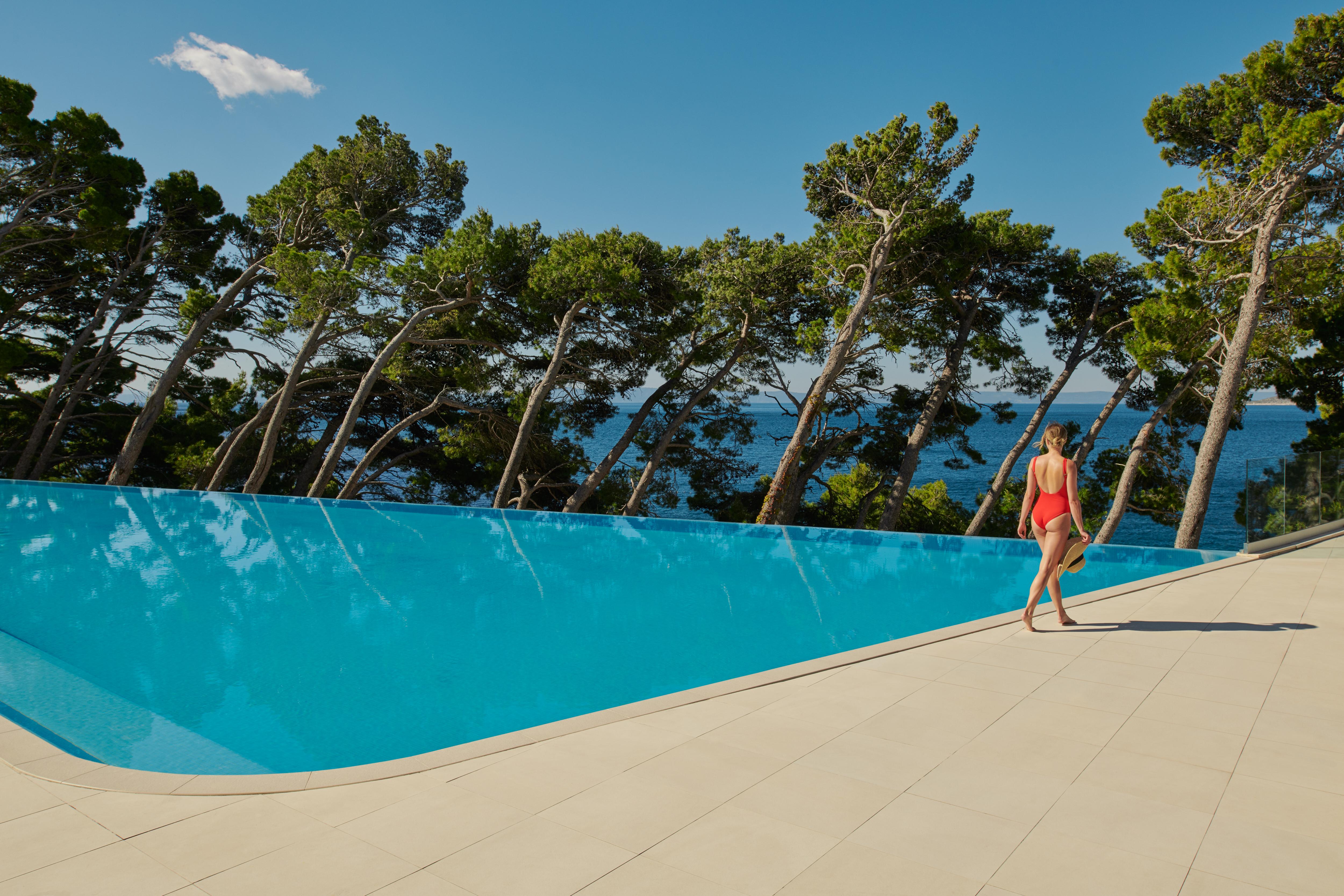 Hotel Bluesun Mala Berulia Brela Esterno foto